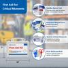 First Aid Only 91324 ANSI A 2021 and OSHA Compliant First Aid Kit, 25-Person Emergency First Aid Kit for Business, Home, Car, and Worksites, 94 Pieces view 4