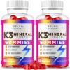(2 Pack) K3 Mineral Keto Gummies - Keto K3 Mineral Gummies, K3 Mineral Advanced Formula Gummies - K3 Vitamin Supplement, Keto ACV Gummies K3 Mineral Gummy - 120 Gummies for 2 Months view 1