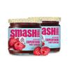 Smash Foods Raspberry Jam | Low-Calorie, No Sugar Added Keto Jam with Upcycled Fruit & Chia Seeds | Vegan, Paleo Superfood Fruit Spread (2 Jars) view 1
