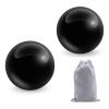 Coolrunner Marble Black Baoding Balls Chinese Health Stress Relieve Hand Exercise Massage Balls view 1