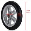 2pcs/8 Inch Wheelchair Wheels PU Anti-Slip Rubber Casters, Strollers Replacement Wheel, Wheelchair Front Wheel, for The Elderly, Sanitary Car, Rollator, Stroller view 2