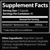 Advanced Bionetix 1500mg Advanced Bioavailability Micronized Berberine Supplement All Natural w/BerbeTal Support. 90 Total Capsules view 4