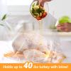 2 Pcs Extra Thick Brine Bag for Turkey 20-40lb - 26"22" BPA-Free Turkey Brining Bags with 26" Rope for Marinating Thanksgiving Chicken view 2