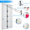 ATENTO Shoulder Rehab Pulley System with Foam HandlesArm Pulley with Muti-Anchor Door Strap for Physical Therapy Exercises Latex Resistance Bands for Assisting Rotator Cuff, AC Joint, Shoulder Pain view 3