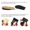 Adjustable Leg Length Discrepancy Heel Lifts Inserts Insoles - Pack of 2 (5 Layer Brown Small) view 4