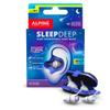 Alpine SleepDeep Multisize - Soft Ear Plugs for Sleeping and Concentration - New 3D Oval Shape and Noise Reducing Gel for Better Attenuation - 27dB - Ideal for Side Sleeper - 2-Pair Reusable: S + M/L view 1