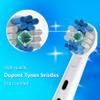 BUKURII Replacement Toothbrush Heads Fit for Oral B Electric Toothbrushes, 4pcs, Polishing Cup for Whitening Action, Round Head Refills for Vitality, for Triumph, for Pro Series view 3