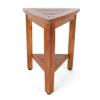 Rutledge & King Teak Shower Bench - Teak Shower Seat - Teak Wood Bathroom Stool - Corner Bench Alternative - Bathroom Chair - Bath Bench/Teak Bench (Harmony) view 1