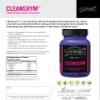 U.S. Enzymes CLEANSXYM 62 Vegetarian Capsules. Cleansing Supplement. view 2