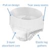 MoliCare Premium Mobile 6D Incontinence Underwear for Adults - Disposable, Discreet, Unisex, Moderate Absorbency - Size Large, Fits 39 in to 59 in Waist/Hips, 14 Count view 3