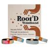 Root'd Anti Nausea Wristband | Motion Sickness Bands, Morning Sickness Relief - Sea Bands for Motion Sickness & Travel, Pregnancy Nausea Relief Band (Small (Rainbow + Dots)) view 1