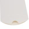 MANCHAP 200 PCS 3.5 x 2.5 Inch White Kraft Paper Pillow Boxes, Small White Candy Boxes, Thank You Treat Boxes for Party Favors, Proposal, Wedding view 3