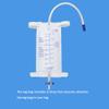 5 Pack 750ml Leg Bag Urinary Drainage Bag, Urine Collection Bag Drain Bag with 2 Straps, Anti-Reflux Valve view 2