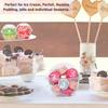 botogift 5 oz Clear Plastic Dessert Cups with Dome Lids (25Sets) - Disposable Snack Bowls (No Hole) for Cereal Parfait, Yogurt, Cupcakes, Pudding, Jello and Individual Desserts at Party view 3