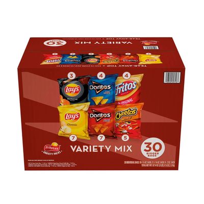 Frito-Lay Company, Variety Mix Variety Packs, 30 Count