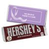 12ct Lavender Ribbon Cancer Awareness Promotional Items Personalized Wrapped Chocolate Bars, Candy Included, Fundraiser Swag (12Pcs) view 1