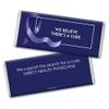 36ct Dark Blue Ribbon Colon Cancer Awareness Promotional Items Personalized Wrapped Chocolate Bars, Candy Included (36Pcs) view 2