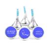 200ct Blue Ribbon Stomach Cancer Awareness Promotional Items Personalized Kisses, Candy Included (200Pcs) view 1