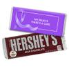 12ct Purple Ribbon Pancreatic Cancer Awareness Promotional Items Personalized Wrapped Chocolate Bars, Candy Included, Fundraiser Swag (12Pcs) view 1