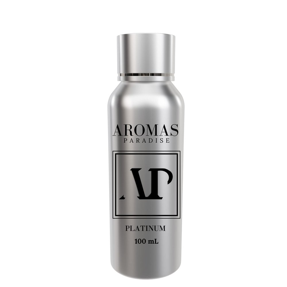 Aromas Paradise Platinum for Aroma Oil Scent Diffusers - Luxurious Essential Oils Blend of Lemon, Grapefruit, with a Finishing Touch of Jasmine and Ambergris- 100ML