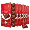Red Delight Milk Chocolate Bars - 3.53 oz, Pack of 8 - Low Carb, Kosher, No Added Sugar Snack - Gluten-Free Vegan European Treat with Smooth, Creamy Texture for Gifting & Snacking view 1