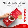 Red Delight Milk Chocolate Bars - 3.53 oz, Pack of 8 - Low Carb, Kosher, No Added Sugar Snack - Gluten-Free Vegan European Treat with Smooth, Creamy Texture for Gifting & Snacking view 4