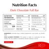 Red Delight Dark Chocolate Bars - 3.53 oz, Pack of 6 - Full-Size Keto-Friendly - Low Carb, Kosher, Gluten-Free, No Added Sugar - Smooth, Creamy Vegan Chocolate from Europe view 2