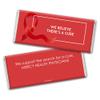 36ct Red Ribbon Multiple Myeloma Cancer Awareness Promotional Items Personalized Wrapped Chocolate Bars, Candy Included (36Pcs) view 2