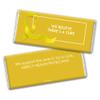 12ct Yellow Ribbon Bladder Cancer Awareness Promotional Items Personalized Wrapped Chocolate Bars, Candy Included, Fundraiser Swag (12Pcs) view 2