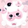 3 Pieces Sleep Mask for Kids, Girls Plush Sleeping Eye Cover Soft Eye Blindfold Cover Animal Shade for Kids(Colorful,Cat Style) view 3