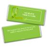 12ct Lime Green Ribbon Lymphoma Cancer Awareness Promotional Items Personalized Wrapped Chocolate Bars, Candy Included, Fundraiser Swag (12Pcs) view 2
