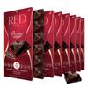 Red Delight Extra Dark Chocolate Bars - 3.53 oz Pack of 8 - Keto-Friendly Vegan Treat - European-Made Smooth Low-Carb Indulgence - Kosher Gluten-Free No Added Sugar Guilt-Free Snack view 1