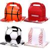 Nezyo 24 Pack Sports Themed Birthday Party Supplies Football Treat Boxes Soccer Party Favors Sports Candy Bags Baseball Basketball Gift Boxes with Handle for Baby Shower Supplies Decorations view 1