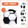 Nezyo 24 Pack Sports Themed Birthday Party Supplies Football Treat Boxes Soccer Party Favors Sports Candy Bags Baseball Basketball Gift Boxes with Handle for Baby Shower Supplies Decorations view 3