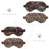 FOMIYES 2pcs Eye Mask Compress Lightproof and Breathable Eye Cover for Comfortable Sleep for Home and Travel Sleep Masks Leopard Patterns view 4