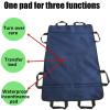 MOFOCO Transfer Blanket with Handles, Washable Patient Lifting Device Reusable Slide Sheet for Bed Transfer, Turn Over, Waterproof Incontinence Pad for Hospitals and Home view 3