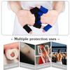 20 PCS Finger Sleeves Protectors, Sport Finger Sleeves Thumb Brace Support Finger Brace Elastic Thumb Sleeves for Relieving Pain Arthritis Trigger Finger (Black, royal blue) view 4