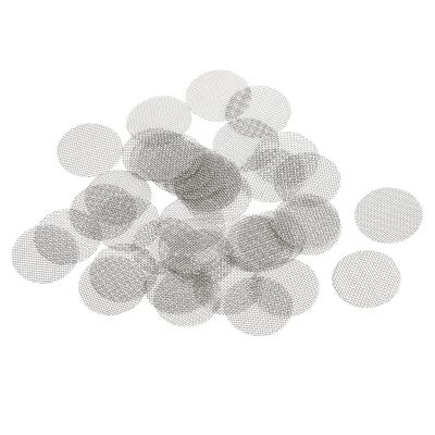 MECCANIXITY Pipe Screen Stainless Steel Screens, 1/2 Inch (12.7mm) Diameter for Pipe Filter, Pack of 120