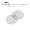 MECCANIXITY Pipe Screen Stainless Steel Screens, 1/2 Inch (12.7mm) Diameter for Pipe Filter, Pack of 120 view 3