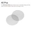 MECCANIXITY Pipe Screen Stainless Steel Screens, 19/32 Inch (15mm) Diameter for Pipe Filter, Pack of 40 view 3