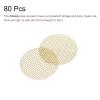MECCANIXITY Pipe Screen Brass Screens, 1/2 Inch(12.7mm) Diameter for Pipe Filter, Pack of 80 view 3