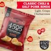 4505 Chicharrones Fried Pork Rinds - Flavored Pork Skins - Low Carb, Gluten-Free, Protein Snack (Classic Chili & Salt) view 3