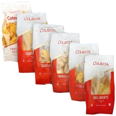 Colavita Pasta Variety Nests Pasta Pack of 6 Bag