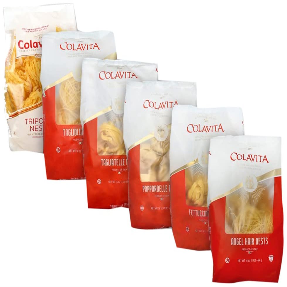 Colavita Pasta Variety Nests Pasta Pack of 6 Bag