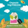 Clipper Tea: Organic Herbal & Green Tea Set, Gift Box  Tea Selection & Sampler with 5 Flavors Including Lemon, Ginger, and Bedtime Teas  Assorted Tea Bags in Colorful Tea Box, 45 Unbleached Tea Bags view 3