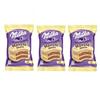 Alfajor filled with mousse covered with white chocolate triple 55g (Alfajor MK triple mousse white (x3)) view 1