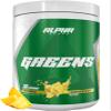 Alpha Supps - Alpha Greens Supplement | Fruit & Vegetable Superfood Powder | Over 40 Natural Plant Based Ingredients | Prebiotic & Probiotic Digestive Support Blend - 30 Servings (Pineapple) view 1