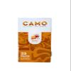 Afghan Natural Leaf Wraps Camo Sealed Box - 125 (25 x 5) Leaf Wraps per Box - (Honey) with an Official Camo Cones Sticker view 2