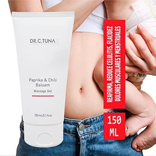 FARMASi Paprika & Chili Balsam, Soothing Warming Massage Gel, Helps Ease Muscle Tension and Supports Relaxation & Recovery, Smooth Non-Greasy Body Balm, 5.1 fl oz