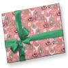 Cute Cowgirl Birthday Wrapping Paper Premium Western Gift Wrap Party Decoration Decor (20 inch x 30 sheet), Pink view 3